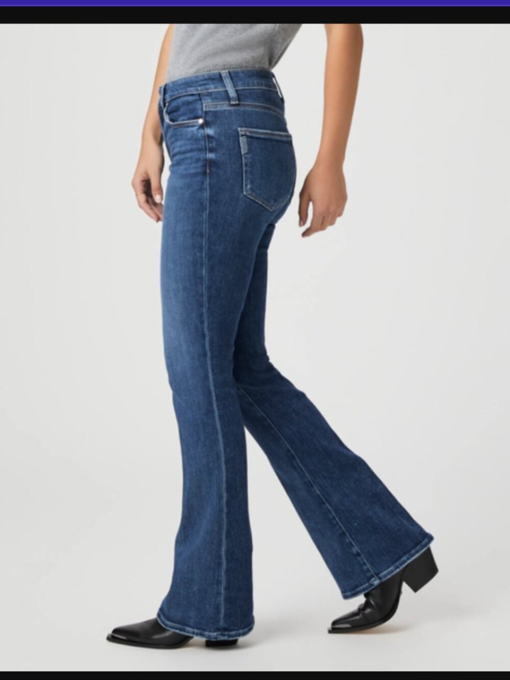 PAIGE Laurel Canyon High Waist Bootcut Jeans Size 28